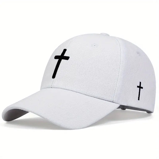 Cross-H Embroidery (White)